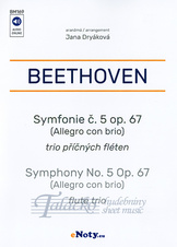 Symfonie č.5 op.67 / trio příčných fléten